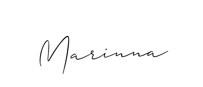 Also You can easily find your signature by using the search form. We will create Marinna name handwritten signature images for you free of cost using Allison_Script sign style. Marinna signature style 2 images and pictures png