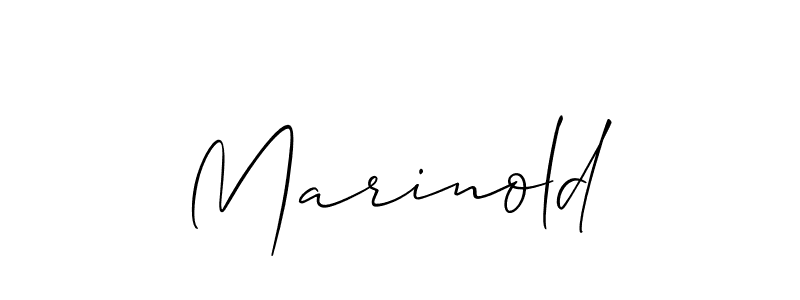 Similarly Allison_Script is the best handwritten signature design. Signature creator online .You can use it as an online autograph creator for name Marinold. Marinold signature style 2 images and pictures png