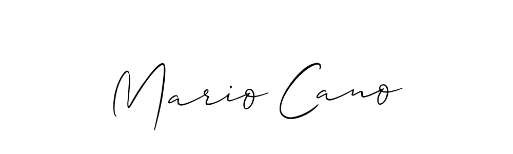 Once you've used our free online signature maker to create your best signature Allison_Script style, it's time to enjoy all of the benefits that Mario Cano name signing documents. Mario Cano signature style 2 images and pictures png