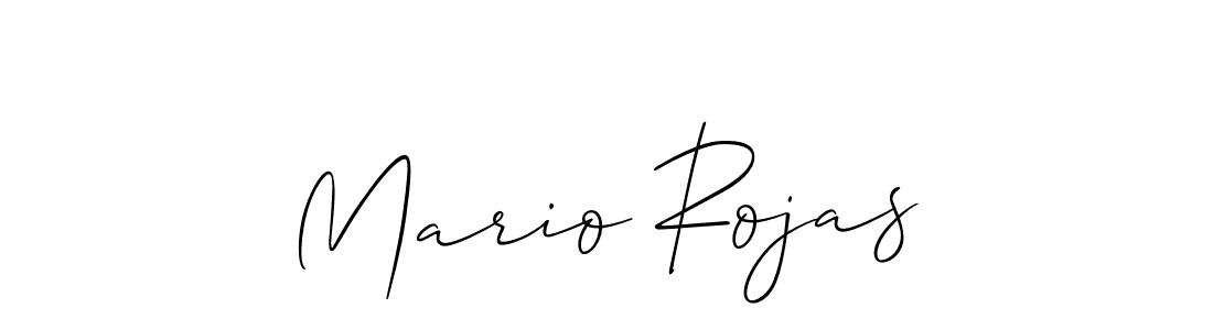 Once you've used our free online signature maker to create your best signature Allison_Script style, it's time to enjoy all of the benefits that Mario Rojas name signing documents. Mario Rojas signature style 2 images and pictures png