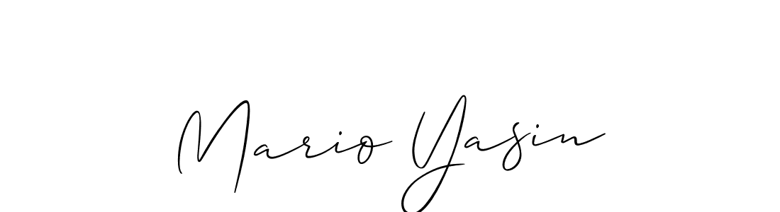 Here are the top 10 professional signature styles for the name Mario Yasin. These are the best autograph styles you can use for your name. Mario Yasin signature style 2 images and pictures png