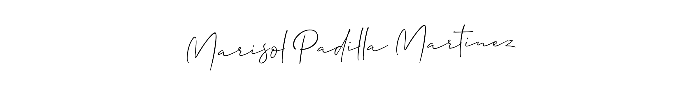 How to Draw Marisol Padilla Martinez signature style? Allison_Script is a latest design signature styles for name Marisol Padilla Martinez. Marisol Padilla Martinez signature style 2 images and pictures png