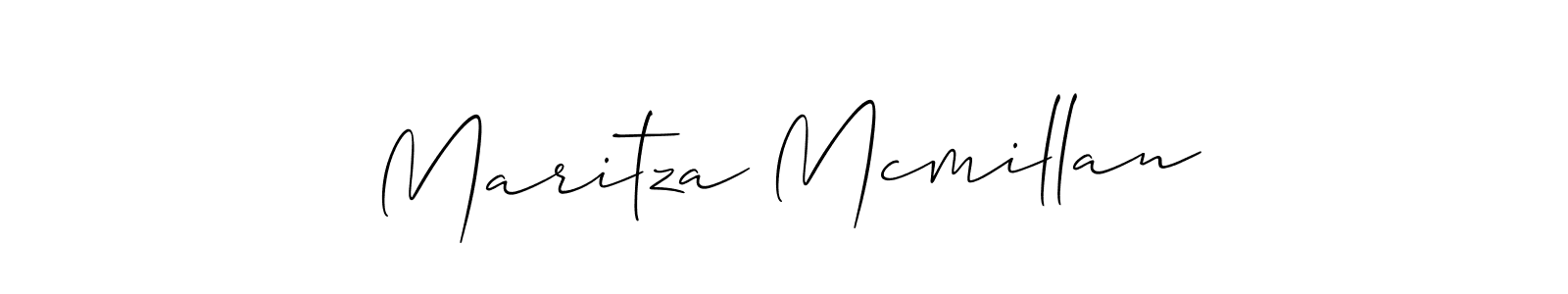 Make a beautiful signature design for name Maritza Mcmillan. Use this online signature maker to create a handwritten signature for free. Maritza Mcmillan signature style 2 images and pictures png