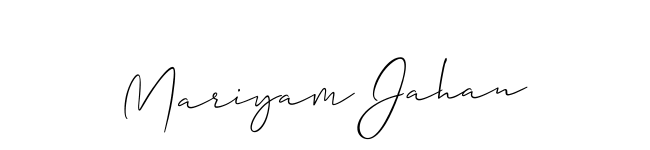 if you are searching for the best signature style for your name Mariyam Jahan. so please give up your signature search. here we have designed multiple signature styles  using Allison_Script. Mariyam Jahan signature style 2 images and pictures png