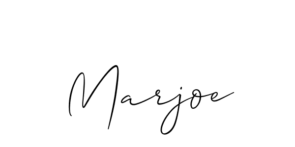 You can use this online signature creator to create a handwritten signature for the name Marjoe. This is the best online autograph maker. Marjoe signature style 2 images and pictures png