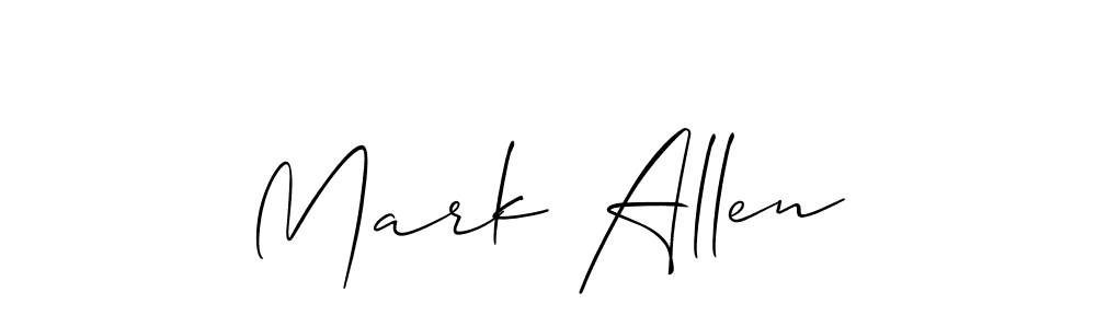 You can use this online signature creator to create a handwritten signature for the name Mark Allen. This is the best online autograph maker. Mark Allen signature style 2 images and pictures png