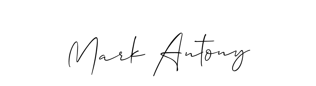 Create a beautiful signature design for name Mark Antony. With this signature (Allison_Script) fonts, you can make a handwritten signature for free. Mark Antony signature style 2 images and pictures png