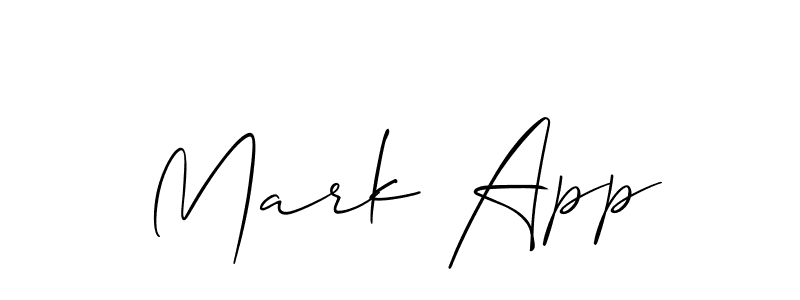 Make a beautiful signature design for name Mark App. Use this online signature maker to create a handwritten signature for free. Mark App signature style 2 images and pictures png