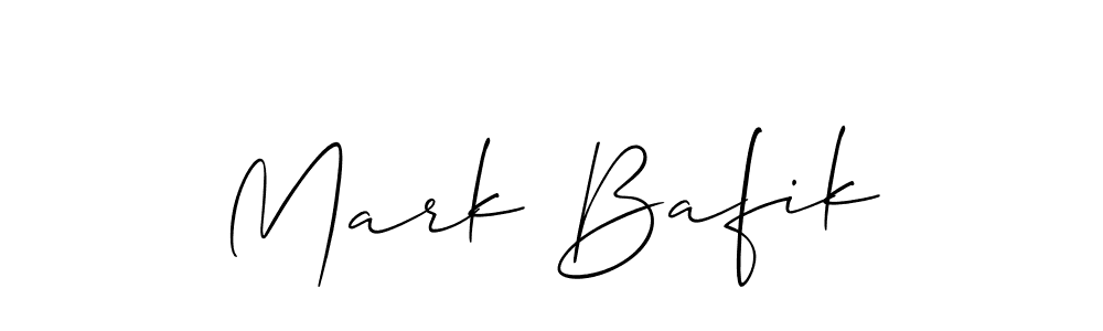 Once you've used our free online signature maker to create your best signature Allison_Script style, it's time to enjoy all of the benefits that Mark Bafik name signing documents. Mark Bafik signature style 2 images and pictures png