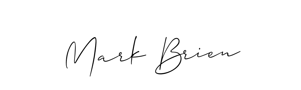 Once you've used our free online signature maker to create your best signature Allison_Script style, it's time to enjoy all of the benefits that Mark Brien name signing documents. Mark Brien signature style 2 images and pictures png