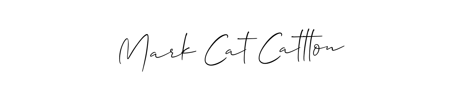 See photos of Mark Cat Catlton official signature by Spectra . Check more albums & portfolios. Read reviews & check more about Allison_Script font. Mark Cat Catlton signature style 2 images and pictures png