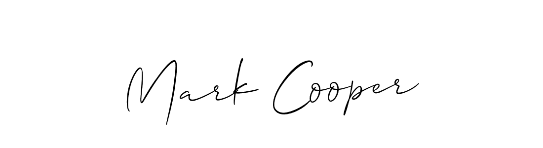 Allison_Script is a professional signature style that is perfect for those who want to add a touch of class to their signature. It is also a great choice for those who want to make their signature more unique. Get Mark Cooper name to fancy signature for free. Mark Cooper signature style 2 images and pictures png