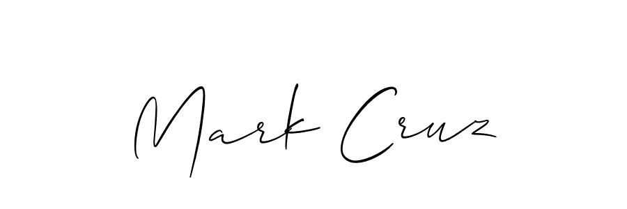 It looks lik you need a new signature style for name Mark Cruz. Design unique handwritten (Allison_Script) signature with our free signature maker in just a few clicks. Mark Cruz signature style 2 images and pictures png