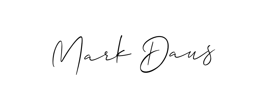 It looks lik you need a new signature style for name Mark Daus. Design unique handwritten (Allison_Script) signature with our free signature maker in just a few clicks. Mark Daus signature style 2 images and pictures png