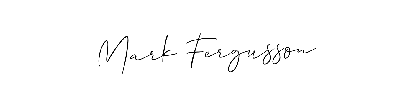This is the best signature style for the Mark Fergusson name. Also you like these signature font (Allison_Script). Mix name signature. Mark Fergusson signature style 2 images and pictures png