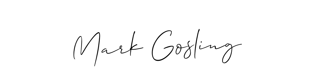 This is the best signature style for the Mark Gosling name. Also you like these signature font (Allison_Script). Mix name signature. Mark Gosling signature style 2 images and pictures png