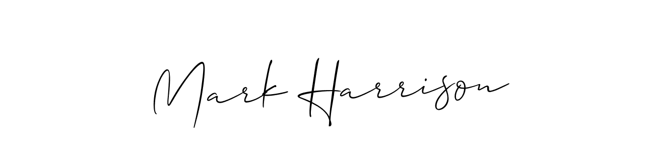 Make a short Mark Harrison signature style. Manage your documents anywhere anytime using Allison_Script. Create and add eSignatures, submit forms, share and send files easily. Mark Harrison signature style 2 images and pictures png