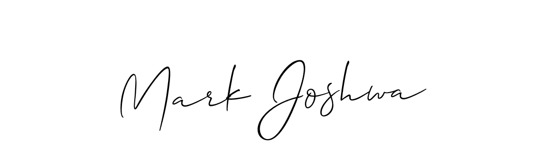 Also we have Mark Joshwa name is the best signature style. Create professional handwritten signature collection using Allison_Script autograph style. Mark Joshwa signature style 2 images and pictures png