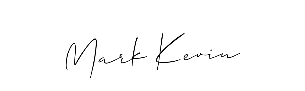 Also we have Mark Kevin name is the best signature style. Create professional handwritten signature collection using Allison_Script autograph style. Mark Kevin signature style 2 images and pictures png