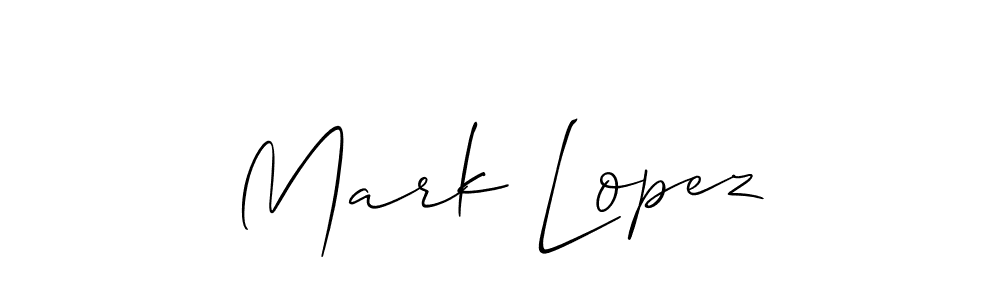 Make a short Mark Lopez signature style. Manage your documents anywhere anytime using Allison_Script. Create and add eSignatures, submit forms, share and send files easily. Mark Lopez signature style 2 images and pictures png
