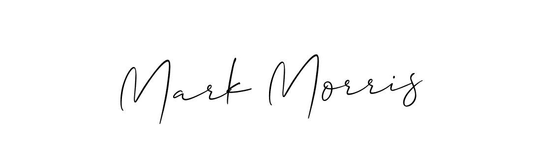 Design your own signature with our free online signature maker. With this signature software, you can create a handwritten (Allison_Script) signature for name Mark Morris. Mark Morris signature style 2 images and pictures png