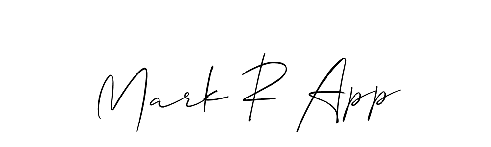 See photos of Mark R App official signature by Spectra . Check more albums & portfolios. Read reviews & check more about Allison_Script font. Mark R App signature style 2 images and pictures png