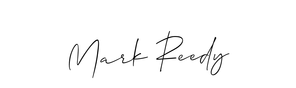 Design your own signature with our free online signature maker. With this signature software, you can create a handwritten (Allison_Script) signature for name Mark Reedy. Mark Reedy signature style 2 images and pictures png