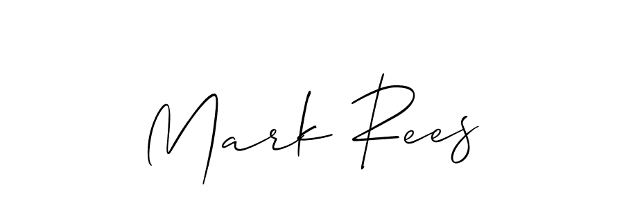 Also we have Mark Rees name is the best signature style. Create professional handwritten signature collection using Allison_Script autograph style. Mark Rees signature style 2 images and pictures png