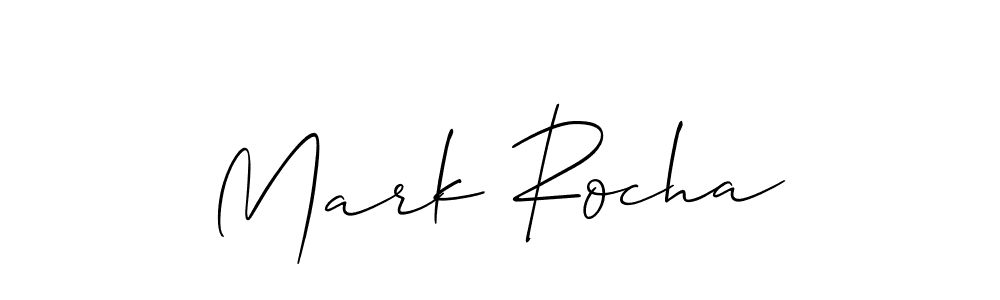 Also we have Mark Rocha name is the best signature style. Create professional handwritten signature collection using Allison_Script autograph style. Mark Rocha signature style 2 images and pictures png