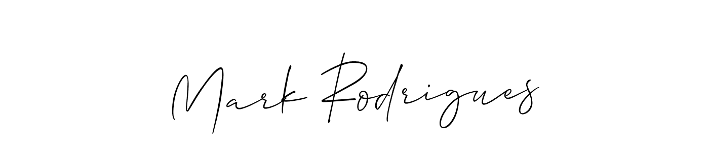 Once you've used our free online signature maker to create your best signature Allison_Script style, it's time to enjoy all of the benefits that Mark Rodrigues name signing documents. Mark Rodrigues signature style 2 images and pictures png