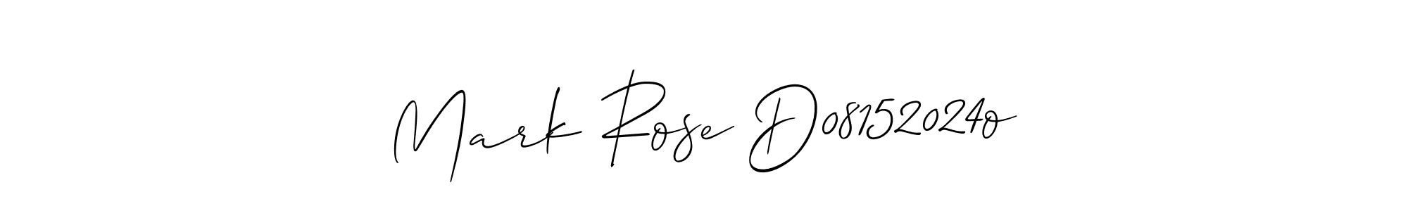 Similarly Allison_Script is the best handwritten signature design. Signature creator online .You can use it as an online autograph creator for name Mark Rose D08152024o. Mark Rose D08152024o signature style 2 images and pictures png