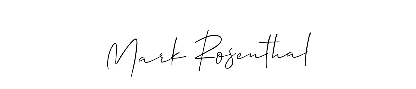 Use a signature maker to create a handwritten signature online. With this signature software, you can design (Allison_Script) your own signature for name Mark Rosenthal. Mark Rosenthal signature style 2 images and pictures png