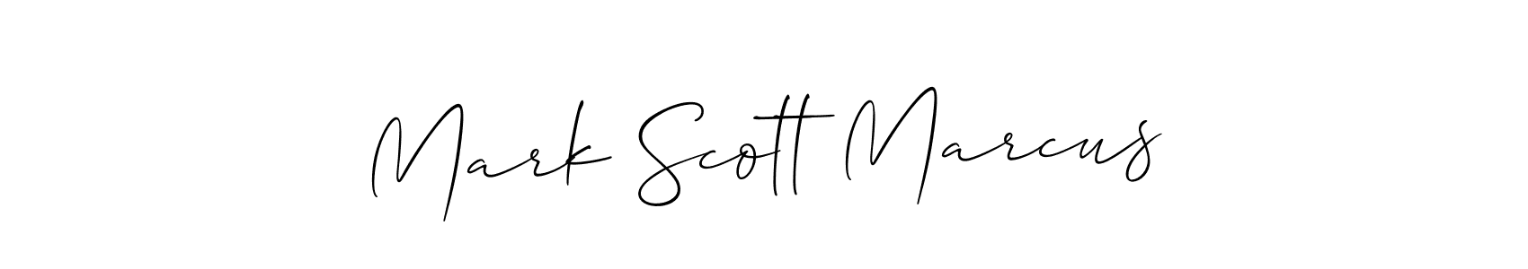 Make a beautiful signature design for name Mark Scott Marcus. Use this online signature maker to create a handwritten signature for free. Mark Scott Marcus signature style 2 images and pictures png