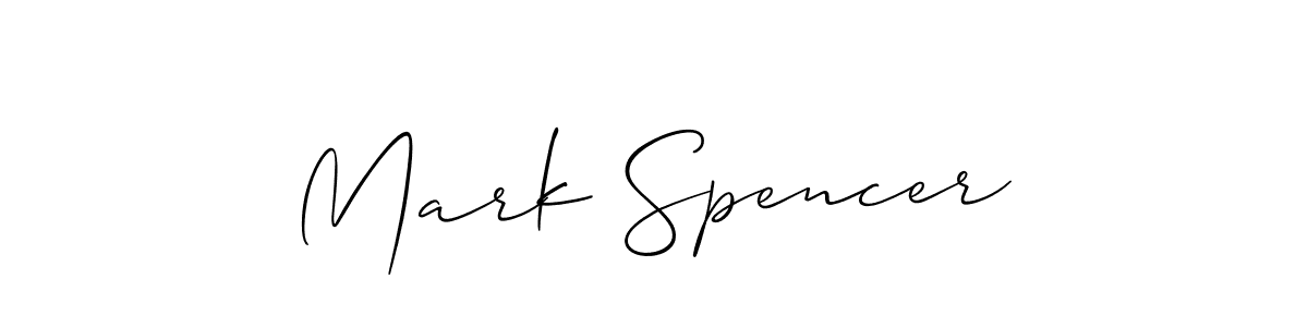 Design your own signature with our free online signature maker. With this signature software, you can create a handwritten (Allison_Script) signature for name Mark Spencer. Mark Spencer signature style 2 images and pictures png