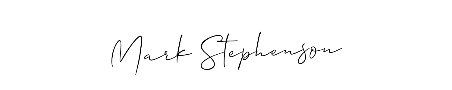 Once you've used our free online signature maker to create your best signature Allison_Script style, it's time to enjoy all of the benefits that Mark Stephenson name signing documents. Mark Stephenson signature style 2 images and pictures png