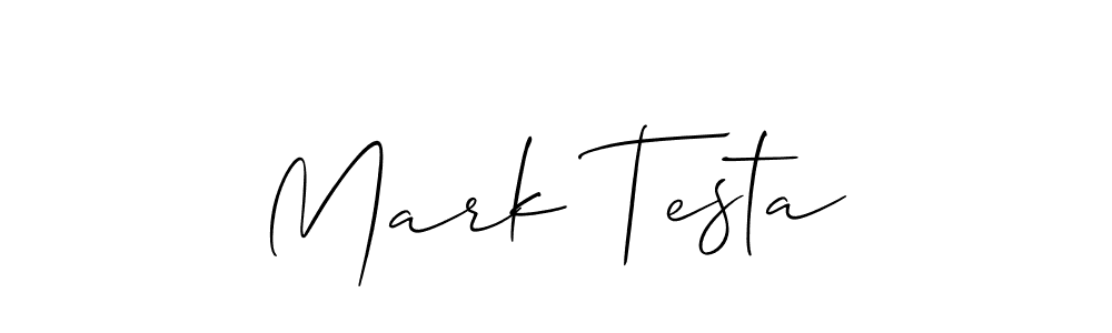 How to Draw Mark Testa signature style? Allison_Script is a latest design signature styles for name Mark Testa. Mark Testa signature style 2 images and pictures png