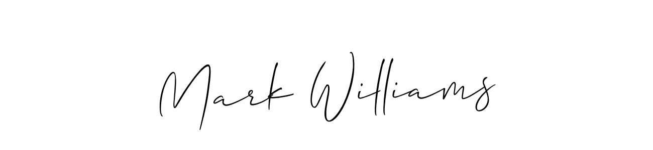 if you are searching for the best signature style for your name Mark Williams. so please give up your signature search. here we have designed multiple signature styles  using Allison_Script. Mark Williams signature style 2 images and pictures png