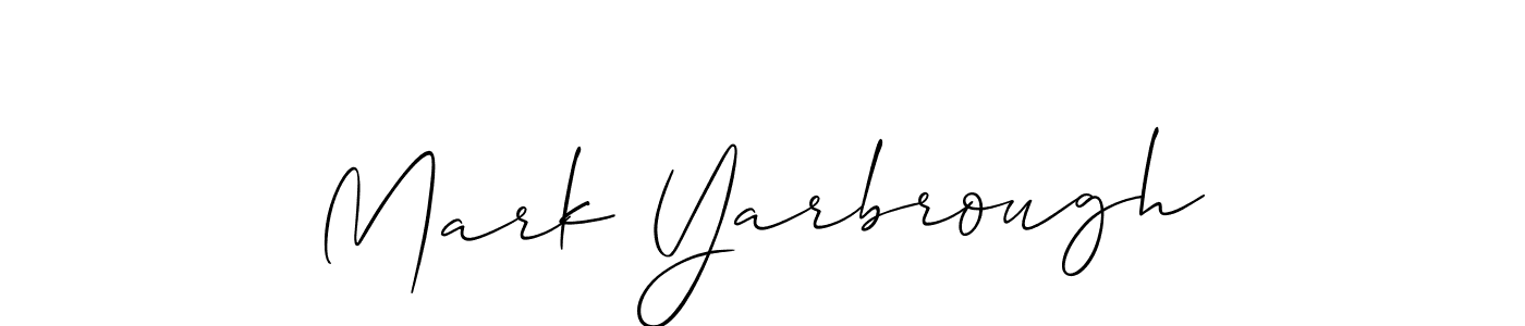 Similarly Allison_Script is the best handwritten signature design. Signature creator online .You can use it as an online autograph creator for name Mark Yarbrough. Mark Yarbrough signature style 2 images and pictures png