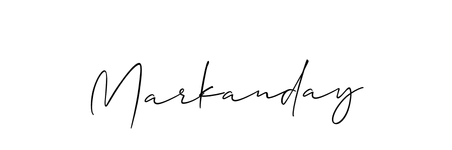 Make a beautiful signature design for name Markanday. With this signature (Allison_Script) style, you can create a handwritten signature for free. Markanday signature style 2 images and pictures png