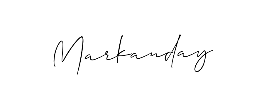 Make a beautiful signature design for name Markanday. With this signature (Allison_Script) style, you can create a handwritten signature for free. Markanday signature style 2 images and pictures png