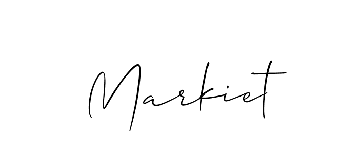 You can use this online signature creator to create a handwritten signature for the name Markiet. This is the best online autograph maker. Markiet signature style 2 images and pictures png