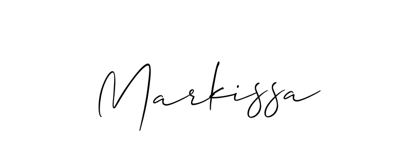 Make a beautiful signature design for name Markissa. Use this online signature maker to create a handwritten signature for free. Markissa signature style 2 images and pictures png