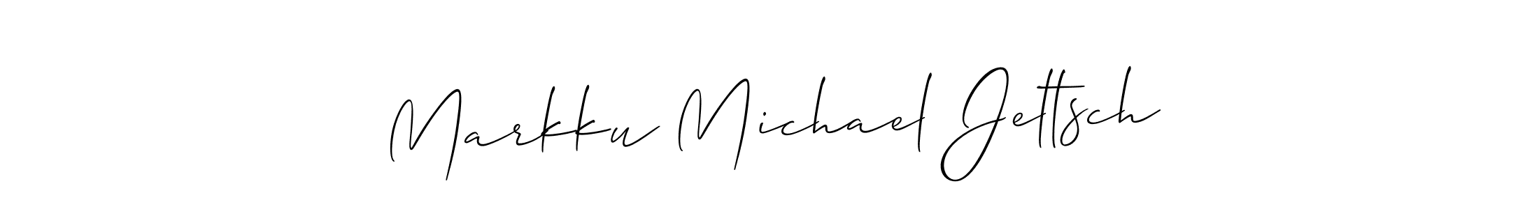 Make a short Markku Michael Jeltsch signature style. Manage your documents anywhere anytime using Allison_Script. Create and add eSignatures, submit forms, share and send files easily. Markku Michael Jeltsch signature style 2 images and pictures png