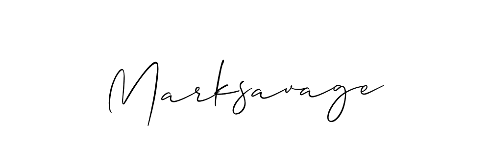 Also we have Marksavage name is the best signature style. Create professional handwritten signature collection using Allison_Script autograph style. Marksavage signature style 2 images and pictures png