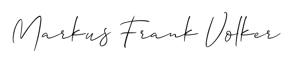 Designed for modern professionals: Markus Frank Volker name signature crafted with Allison_Script script. Ready for digital PDF workflows. Markus Frank Volker signature style 2 images and pictures png