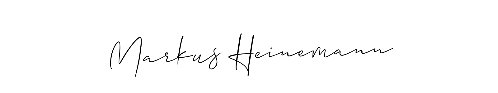 Best and Professional Signature Style for Markus Heinemann. Allison_Script Best Signature Style Collection. Markus Heinemann signature style 2 images and pictures png