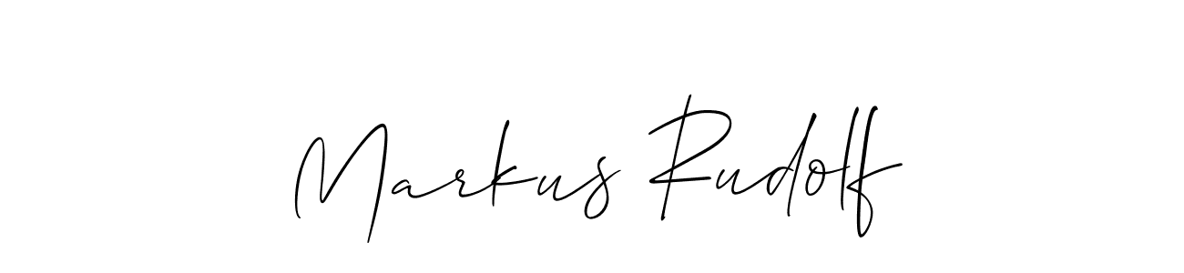The best way (Allison_Script) to make a short signature is to pick only two or three words in your name. The name Markus Rudolf include a total of six letters. For converting this name. Markus Rudolf signature style 2 images and pictures png
