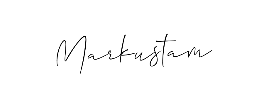 if you are searching for the best signature style for your name Markustam. so please give up your signature search. here we have designed multiple signature styles  using Allison_Script. Markustam signature style 2 images and pictures png