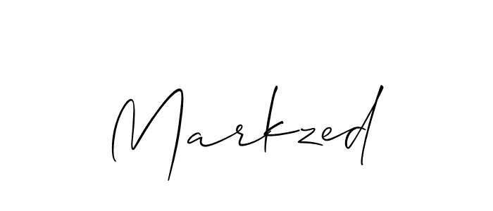 if you are searching for the best signature style for your name Markzed. so please give up your signature search. here we have designed multiple signature styles  using Allison_Script. Markzed signature style 2 images and pictures png