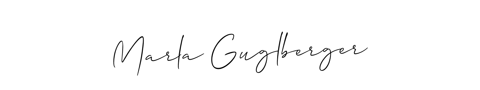 Once you've used our free online signature maker to create your best signature Allison_Script style, it's time to enjoy all of the benefits that Marla Guglberger name signing documents. Marla Guglberger signature style 2 images and pictures png